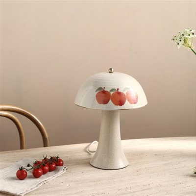 Stolna svjetiljka za crtanje od keramičkog voća